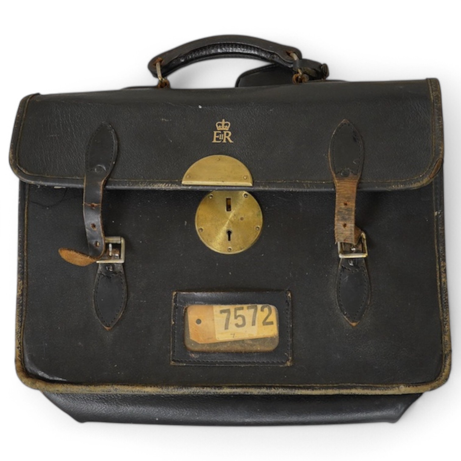 An EIIR civil servant's dispatch bag. Condition - poor to fair